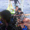 Picture taken during the dive