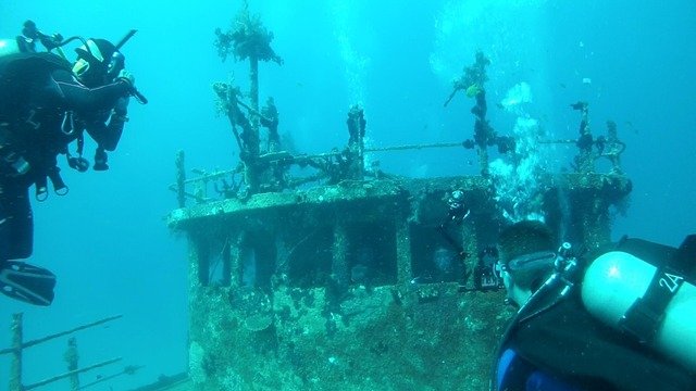 Diving in Solevu, Fiji - By Sean